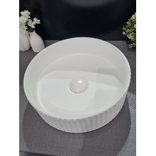Ciri 360mm White Round Ceramic Basin